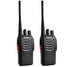 Комплект раций 2шт Baofeng BF-888S (UHF)400-470 МГц, дистанция до 5 км, 16 каналов, таймер, фонарик
