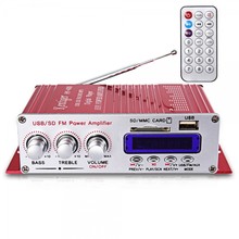 Усилитель звука HY400 (2х20Вт, USB, SD, FM)/50