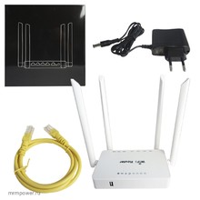 Стационарный Wi-Fi Роутер ZBT WE1626, Маршрутизатор 2,4 Ггц, 300 Мб/с, поддержка модемов 3G/4G   4 LAN порта (100 Мбит/с) 1 WAN порт