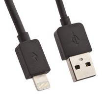 Шнур USB - iOS Lighting REMAX AA RC006i черный, силикон, длина 1 м