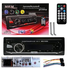 Автомагнитола 1DIN MRM MR4110 с охладителем, Bluetooth, LCD экран, пульт ДУ, FM радио, AUX, USB разъем, APS