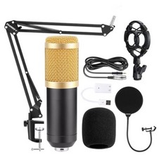 Микрофон студийный конденсаторный BM-800 с настольным кронштейном (MF53)