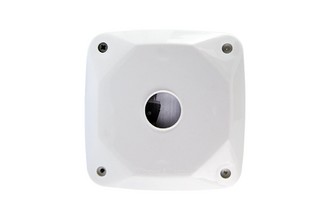 Монтажная коробка для камер видеонаблюдения Malka MK-B01W распределительная для монтажа видеокамер охранного наблюдения Пластиковая платформа для установки камеры на улице и защиты разъёмов 